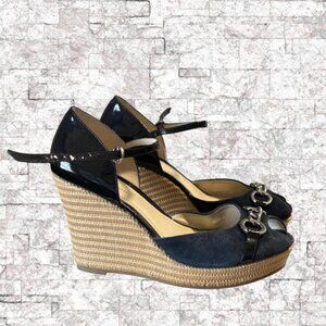 Ann Taylor Ella Platform Wedge Shoes